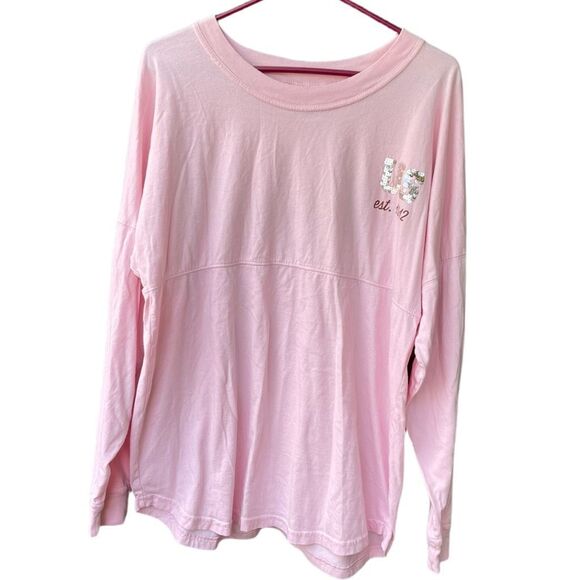 Universal Studios oversized size S spirit style jersey sequined spell out. - Picture 1 of 6